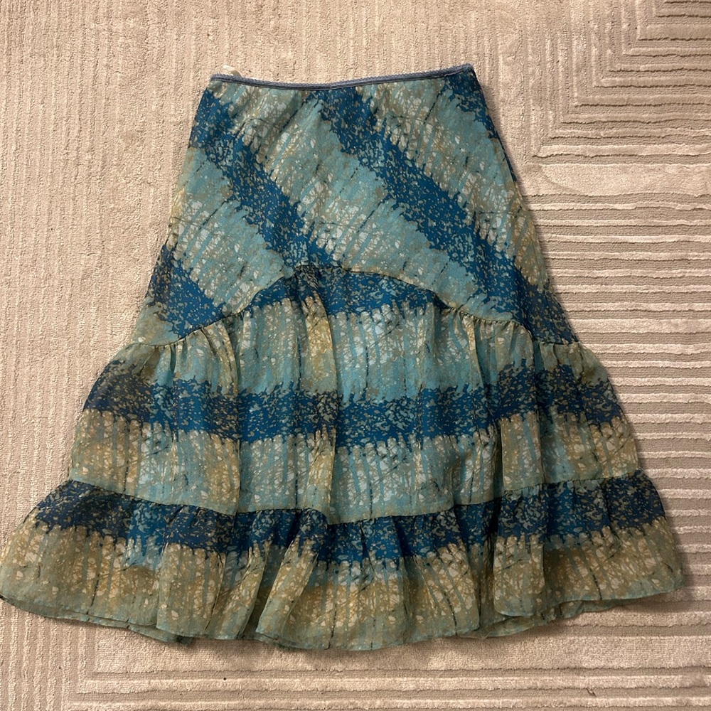 Y2K JONATHAN MARTIN MESH OVERLAY SKIRT